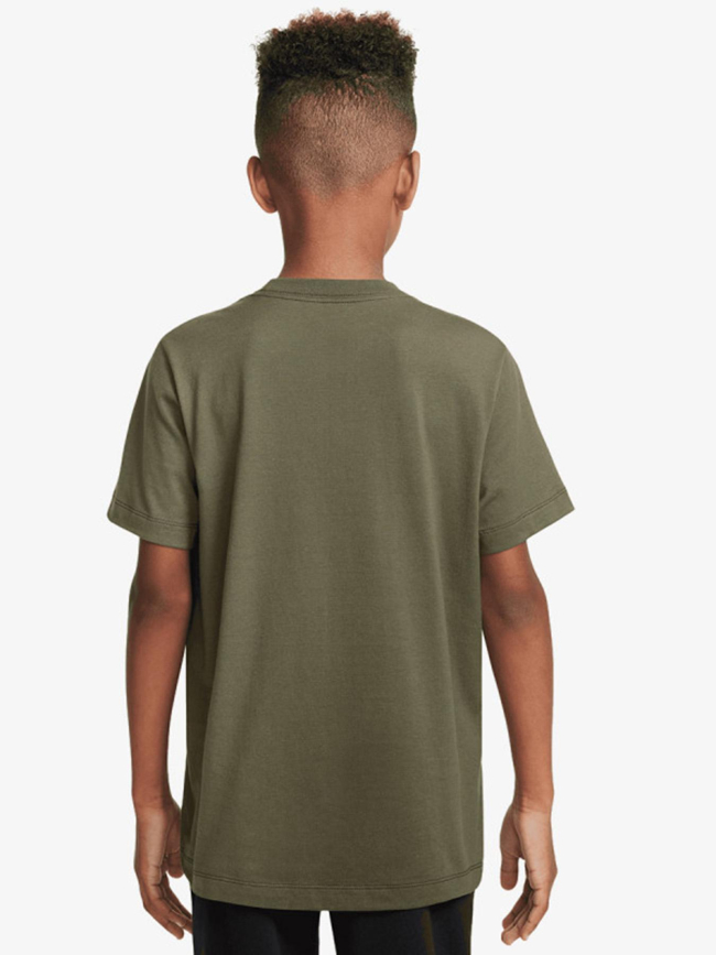 T-shirt à manches courtes futura kaki enfant - Nike