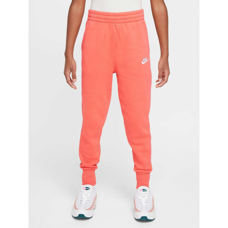 Pantalon jogging nsw club fleece corail fille - Nike