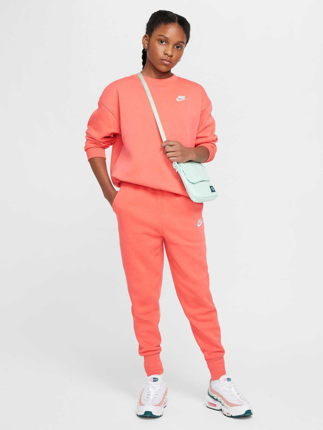 Pantalon jogging nsw club fleece corail fille - Nike