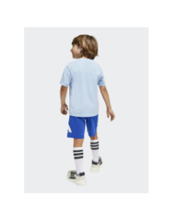 Ensemble t-shirt et short bleu enfant - Adidas
