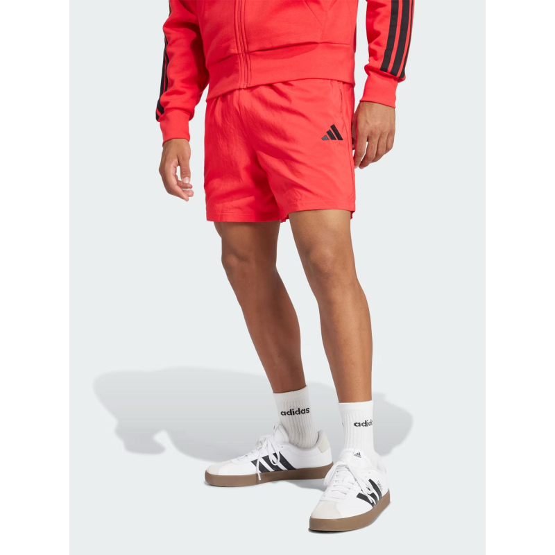 Short de sport chelsea rouge homme - Adidas