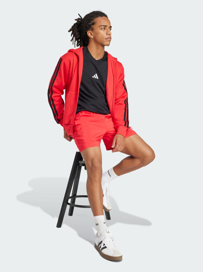 Short de sport chelsea rouge homme - Adidas