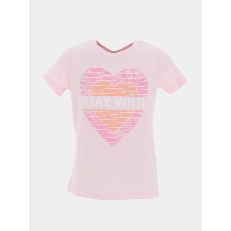 T-shirt à manches courtes nkffmuaz rose fille - Name It