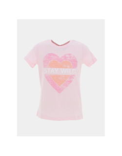 T-shirt à manches courtes nkffmuaz rose fille - Name It