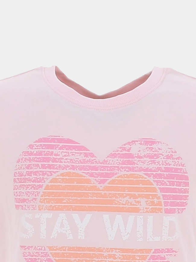 T-shirt à manches courtes nkffmuaz rose fille - Name It