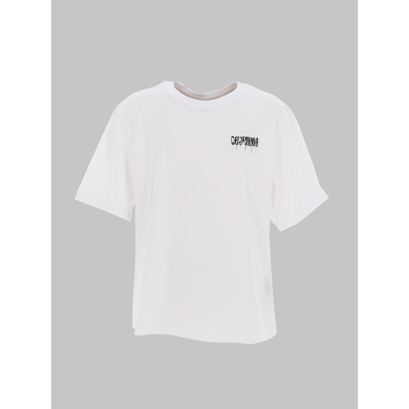 T-shirt nkmzulla california blanc garçon - Name It