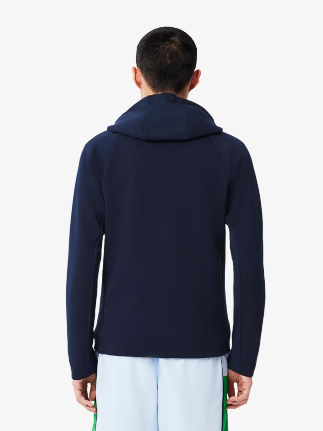 Veste de survêtement respirante bleu marine homme - Lacoste