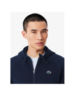 Veste de survêtement respirante bleu marine homme - Lacoste