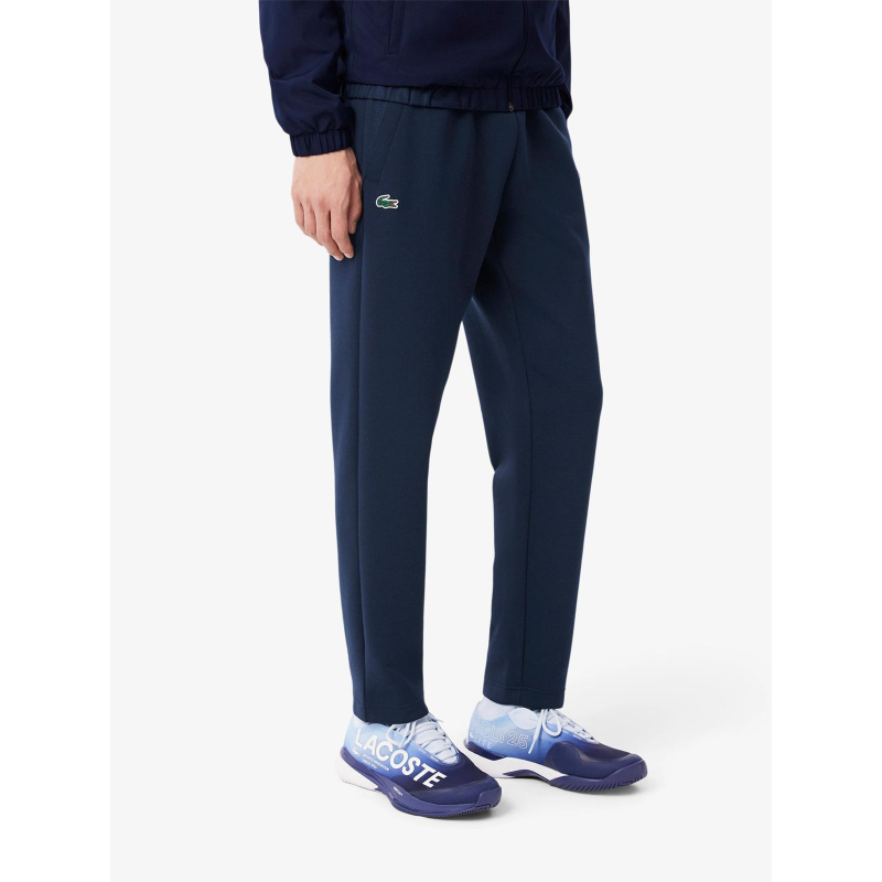 Pantalon jogging sport respirant bleu marine homme - Lacoste