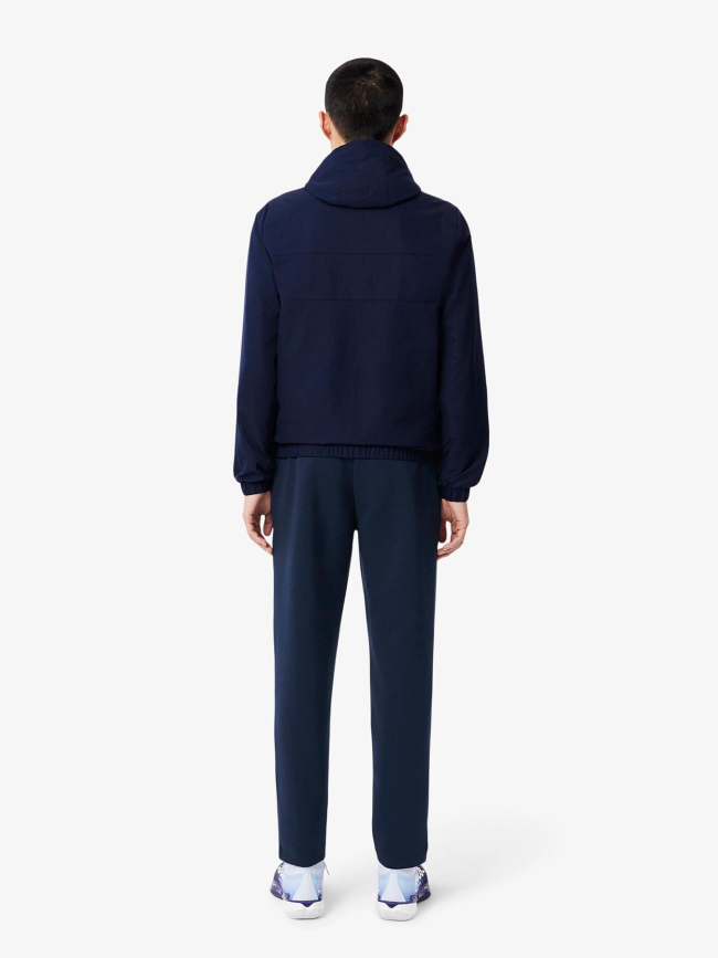 Pantalon jogging sport respirant bleu marine homme - Lacoste