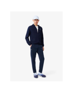 Pantalon jogging sport respirant bleu marine homme - Lacoste