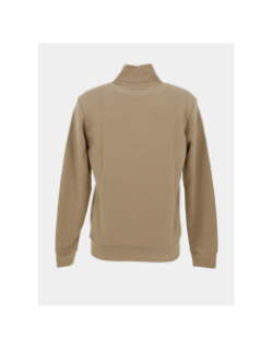 Sweat zippé g-narkus beige homme - Teddy Smith
