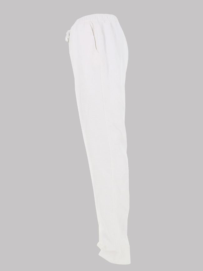 Pantalon détente en jute blanc homme - Rms 26