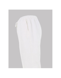 Pantalon détente en jute blanc homme - Rms 26