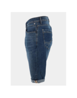 Bermuda jeans stone bleu marine homme - Rms 26