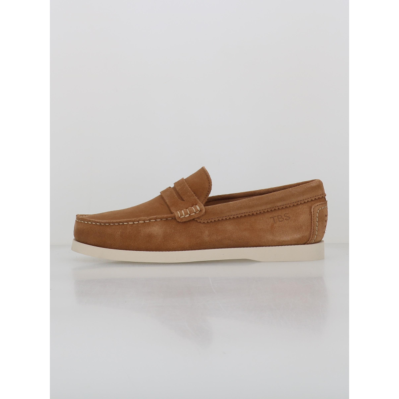 Mocassins en cuir palerme marron homme - Tbs