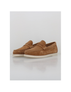 Mocassins en cuir palerme marron homme - Tbs