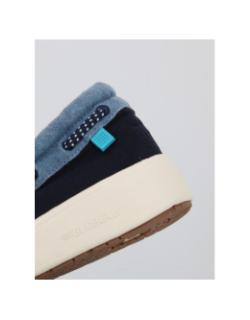 Chaussures bateaux en toile geoboat bleu marine homme - Tbs