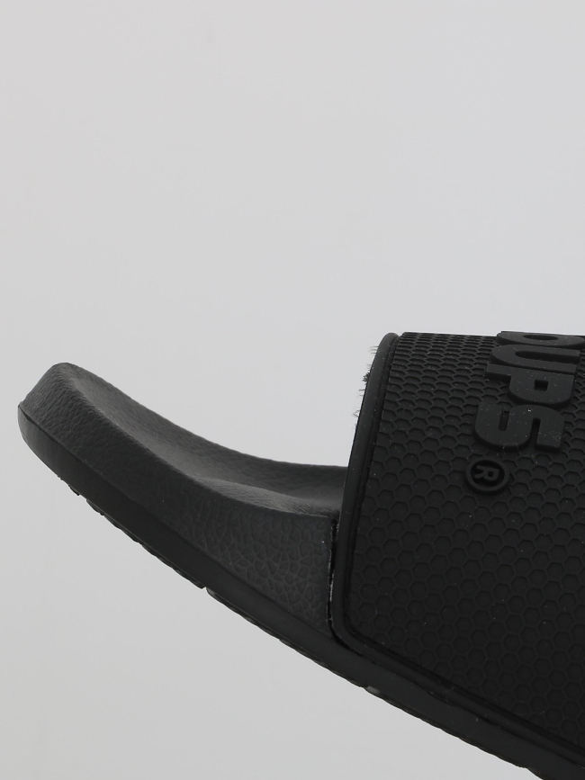 Claquettes logo noir homme - Comme Des Loups