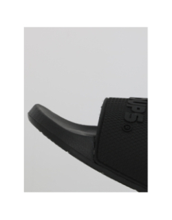 Claquettes logo noir homme - Comme Des Loups