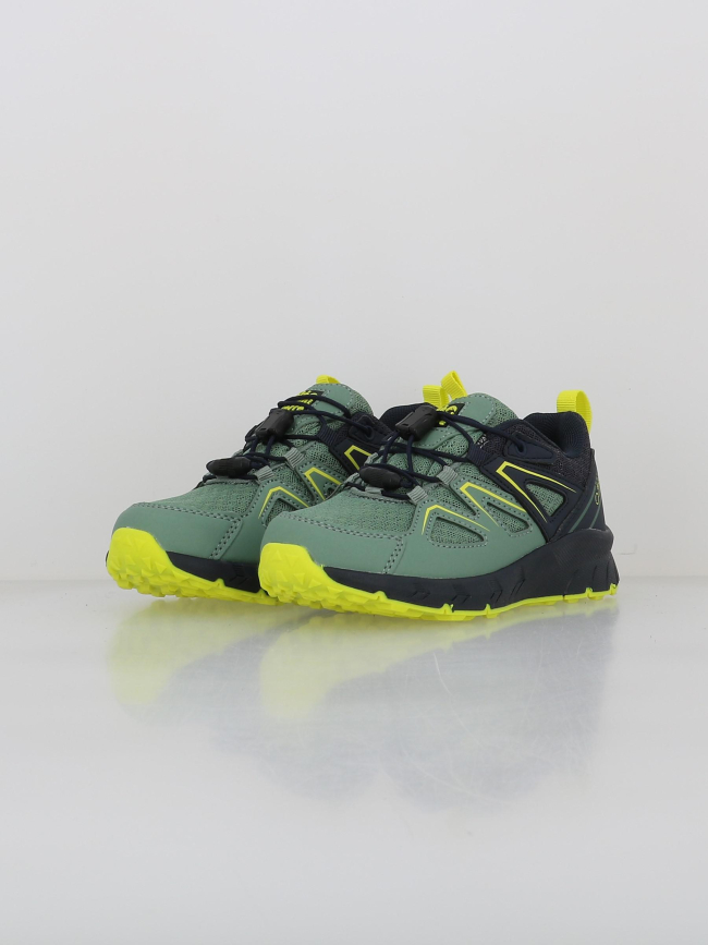 Chaussures de randonnée zenteno vert enfant - Elementerre