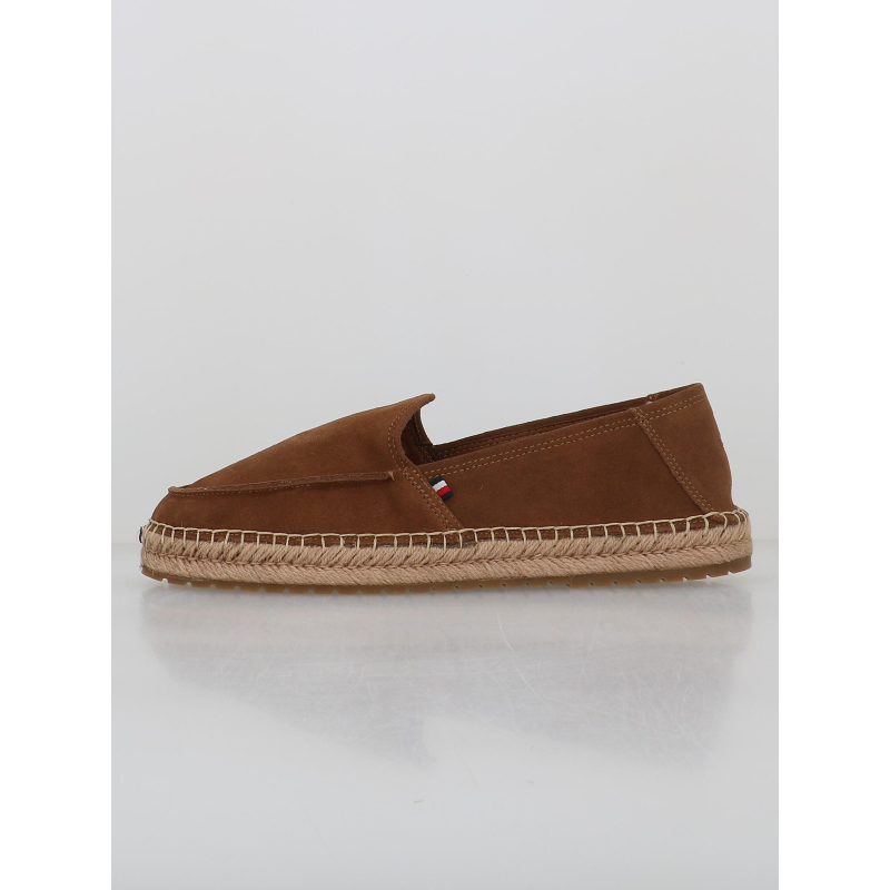 Espadrilles en cuir suédé marron homme - Tommy Hilfiger