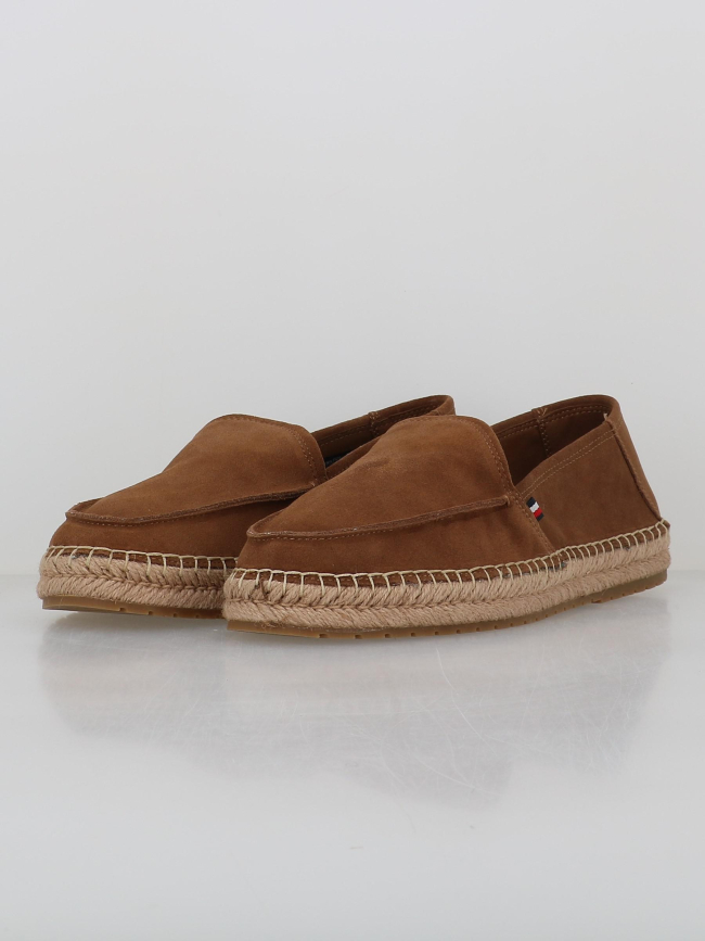 Espadrilles en cuir suédé marron homme - Tommy Hilfiger