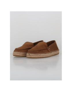 Espadrilles en cuir suédé marron homme - Tommy Hilfiger