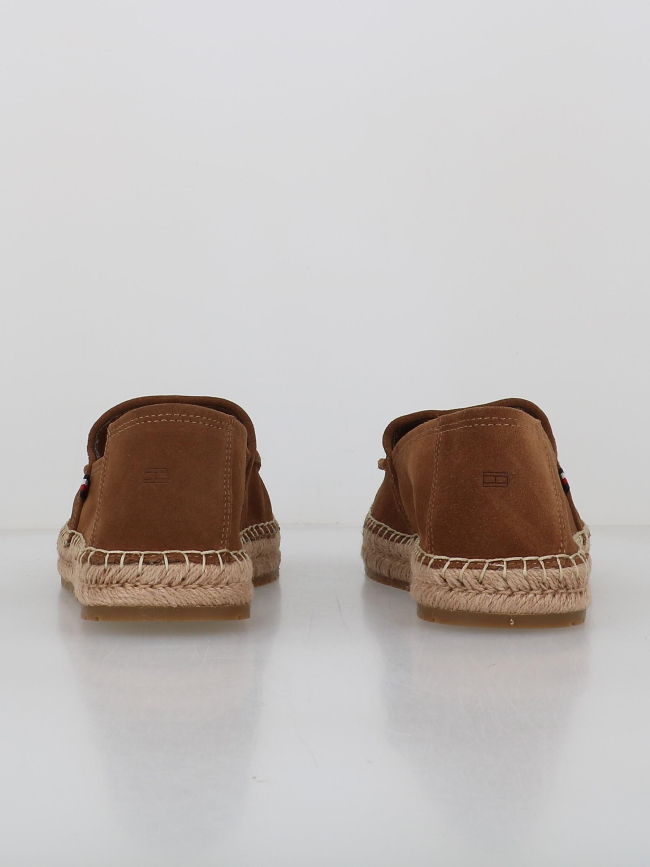Espadrilles en cuir suédé marron homme - Tommy Hilfiger