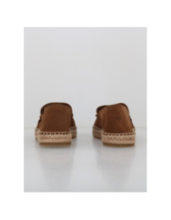 Espadrilles en cuir suédé marron homme - Tommy Hilfiger