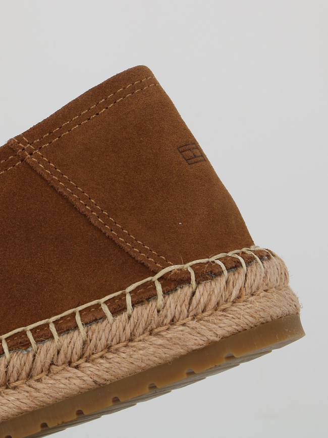 Espadrilles en cuir suédé marron homme - Tommy Hilfiger