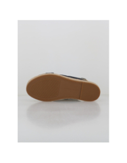 Sandales plateformes denim bleu femme - Tommy Hilfiger