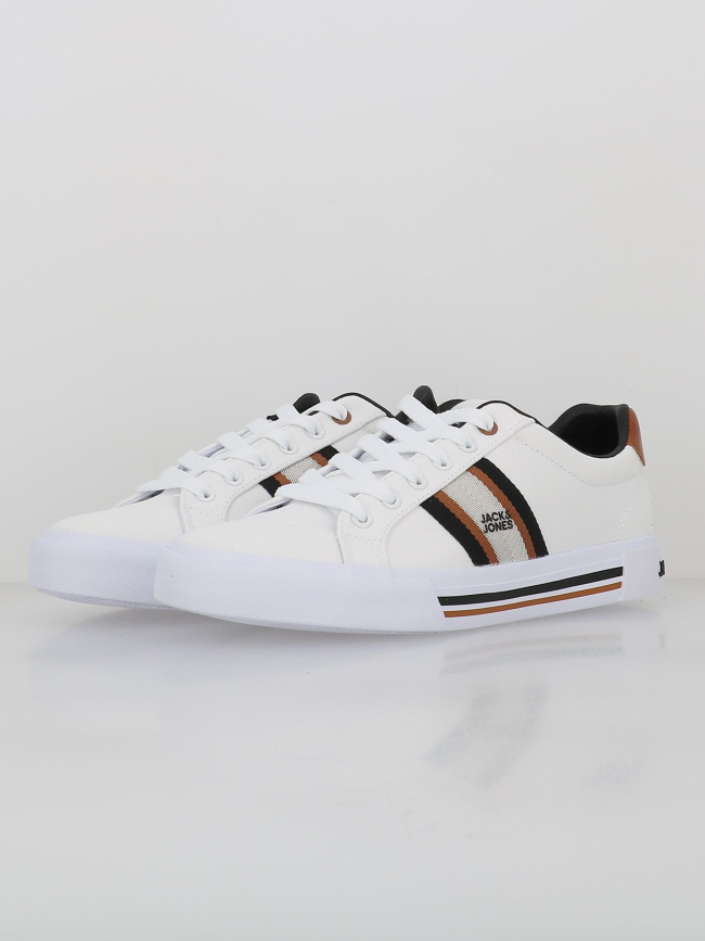 Baskets en toile gorgon blanc homme - Jack & Jones