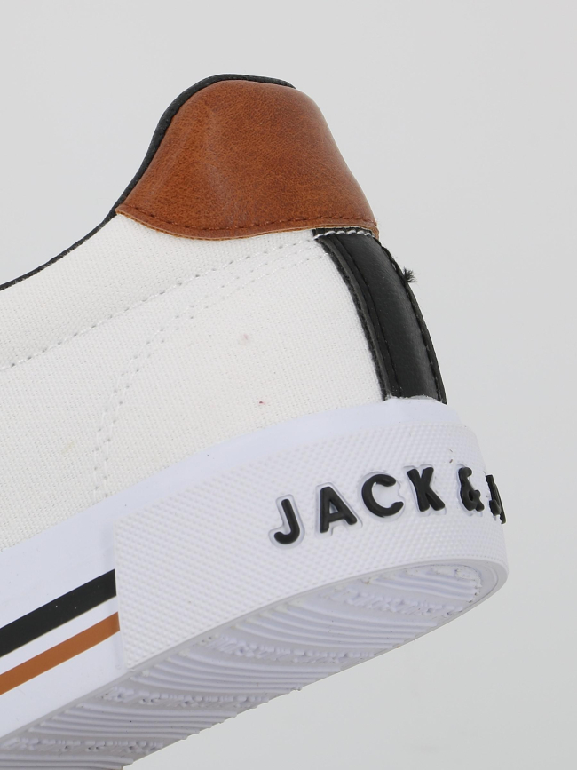 Baskets en toile gorgon blanc homme - Jack & Jones