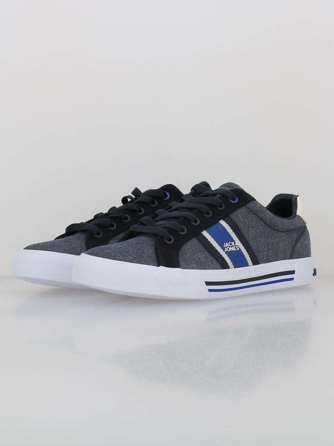Baskets en toile gorgon bleu marine homme - Jack & Jones