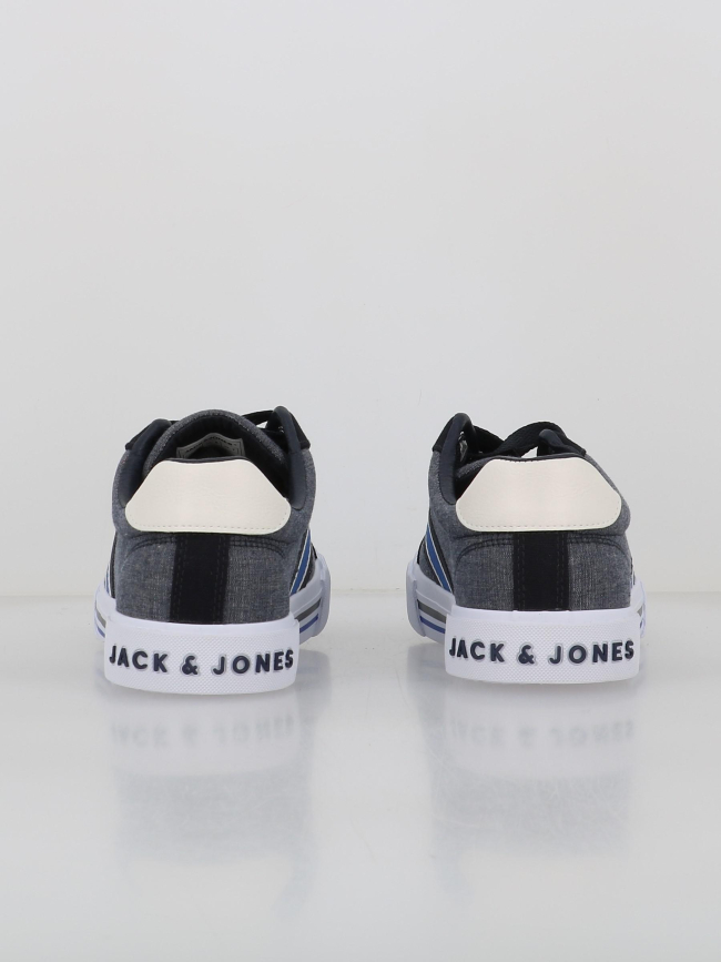 Baskets en toile gorgon bleu marine homme - Jack & Jones