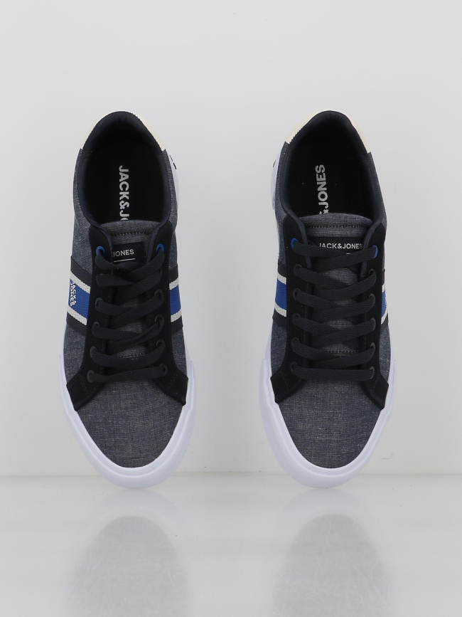 Baskets en toile gorgon bleu marine homme - Jack & Jones