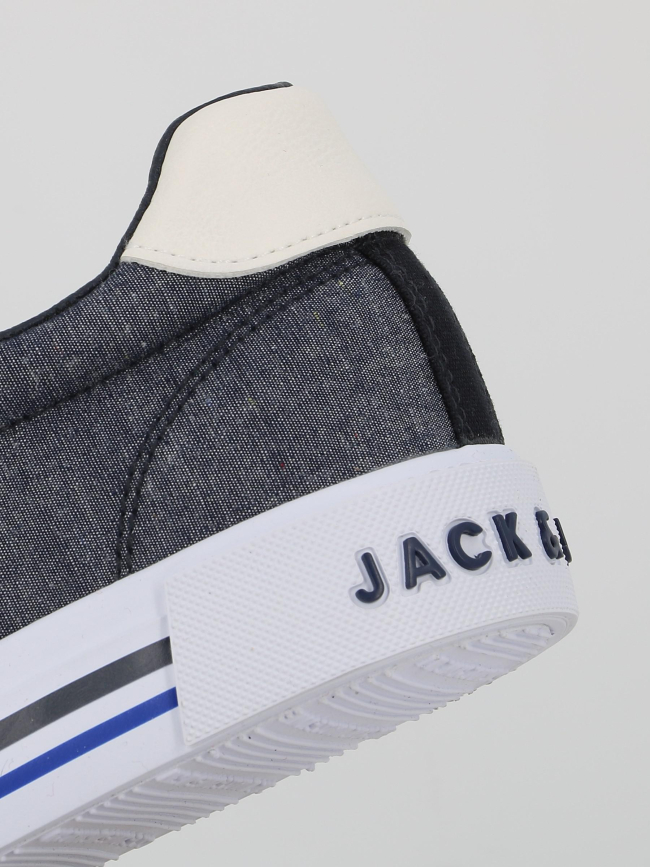 Baskets en toile gorgon bleu marine homme - Jack & Jones