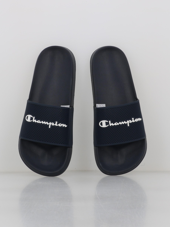 Claquettes dtn21 slide bleu marine homme - Champion