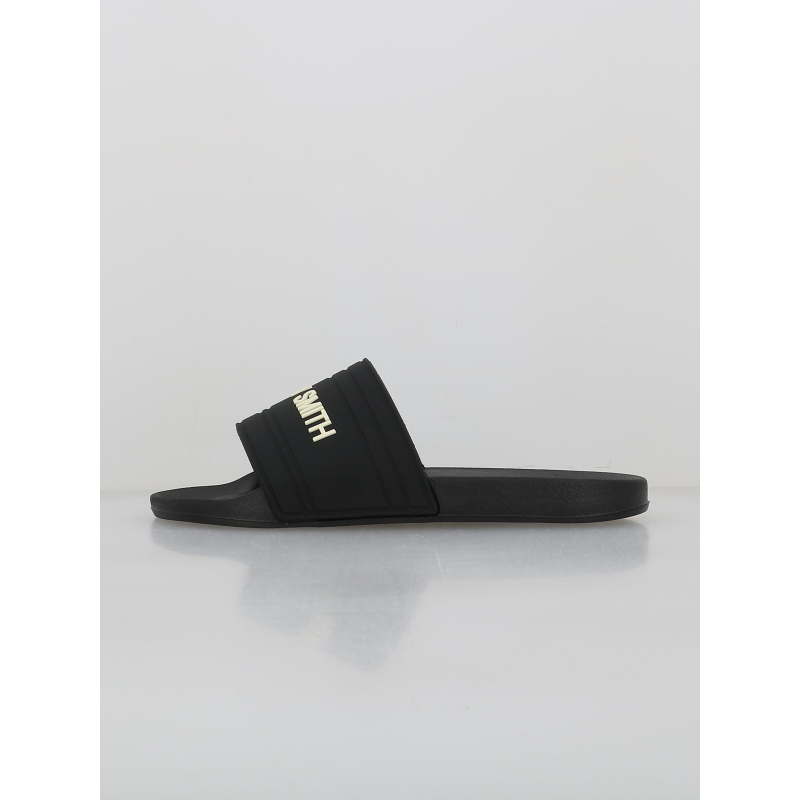Claquettes sandalia logo noir homme - Teddy Smith