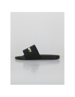 Claquettes sandalia logo noir homme - Teddy Smith