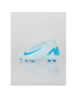 Chaussures de football superfly 10 club fg/mg bleu enfant - Nike