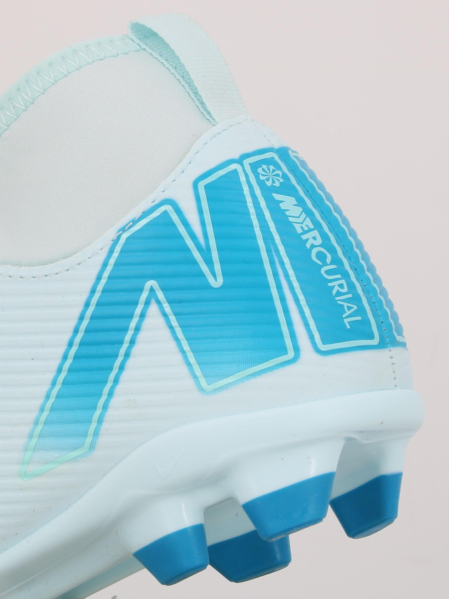 Chaussures de football superfly 10 club fg/mg bleu enfant - Nike