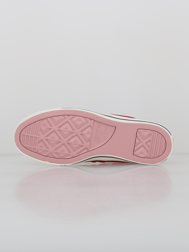 Converse basses toile chuck taylor all star rouge femme