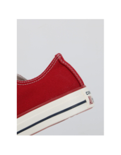 Converse basses toile chuck taylor all star rouge femme