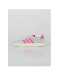 Baskets vl court 3.0 bleu rose femme - Adidas