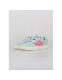 Baskets vl court 3.0 bleu rose femme - Adidas