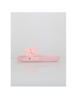 Claquettes braided rose femme - Tommy Jeans