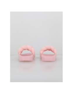 Claquettes braided rose femme - Tommy Jeans