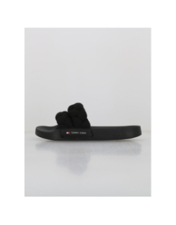 Claquettes braided noir femme - Tommy Jeans